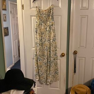 Emmer and Oat strapless jumpsuit size Large